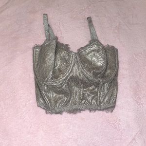 Victoria’s Secret corset crop top/bra